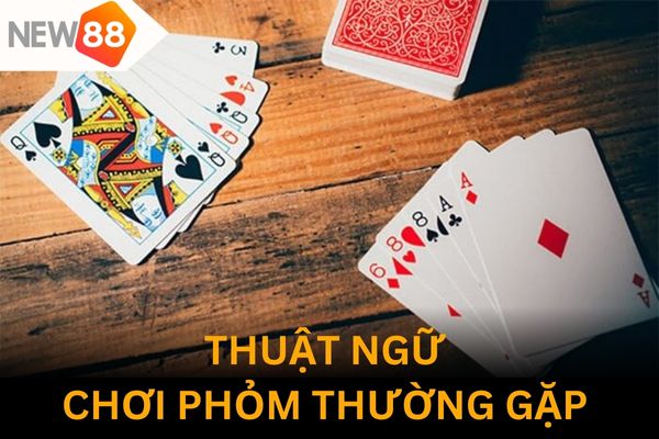 Khi chơi phỏm bạn sẽ nghe qua một số thuật này